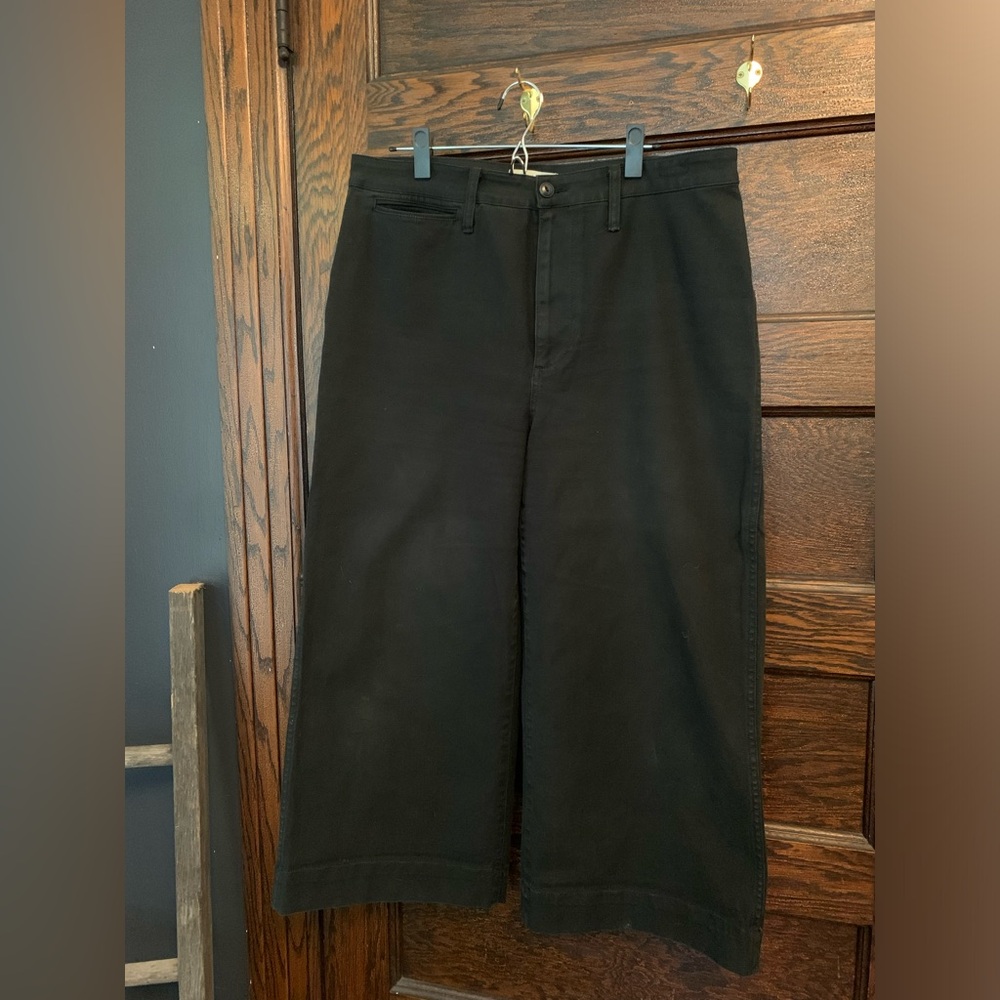 Madewell Emmett Wide Leg Crop Size 32